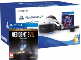 PlayStation VR + PlayStation Caméra + VR Worlds + Resident Evil 7 - Gold Edition