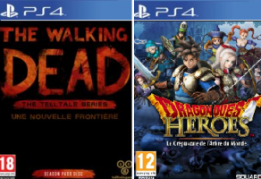 The Walking Dead - Une Nouvelle Frontière ou Dragon Quest Heroes : Le Crepuscule de l'Arbre du Monde