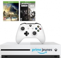 Console Xbox One S - 1To - Sea of Thieves / Assassin's Creed Origins + Rainbow Six  Siege / l'Ombre de la Guerre / PUGB