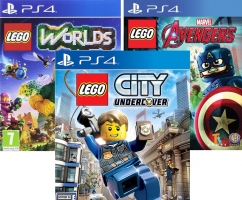 Lego City Undercover / Lego Worlds  / Lego Marvel's Avengers