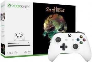 Console Xbox One S - 1To + 2ème Manette + Sea of Thieves