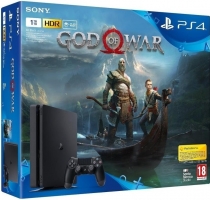 Console PS4 Slim - 1To + God of War + 50€ Offerts