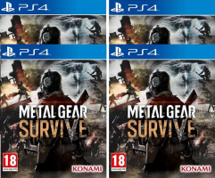 4 Exemplaires du jeu Metal Gear Survive 