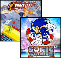 Sonic Adventure ou Crazy Taxi