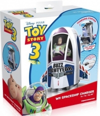 Station de Charge pour Wiimote - Toy Story - Buzz l'Eclair + Batterie Rechargeable