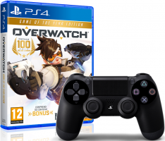 Manette DualShock 4 +  Overwatch - Edition GOTY