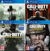 Call of Duty : World War II + Call of Duty : Black Ops III + Call of Duty : Modern Warfare Remastered + Call of Duty : Infinite Warfare