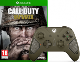 Manette Xbox One - Combat Tech + Call of Duty World War II