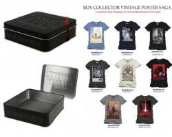 Coffret de 8 T-Shirts Star Wars (Taille M / L)