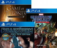 Les Gardiens de la Galaxy : The Telltale Series / Game Of Thrones - A Telltale Games Series / BulletStorm - Full Clip Édition / Matterfall