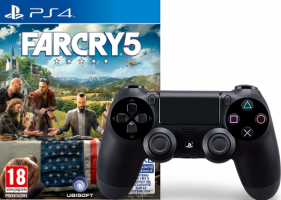 Far Cry 5 + Manette DualShock 4 (Noire - V2)