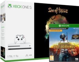 Console Xbox One S - 1To + Sea of Thieves ou Rocket League + PlayerUnknown's Battlegrounds 