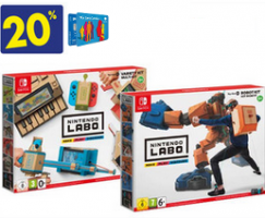 20% de réduction sur les produits Nintendo Labo