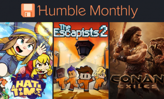 Humble Monthly : Conan Exiles +  A Hat in Time + The escapists 2