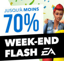 Jusqu'à -70% sur les Jeux EA