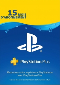 Abonnement PlayStation Plus de 15 Mois