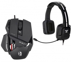 Mad Catz R.A.T. 3 (RAT 3) Matte Black + Casque Tritton Kunai