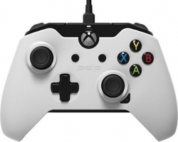 Manette Filaire PDP pour Xbox One / PC (Noir ou Blanc)