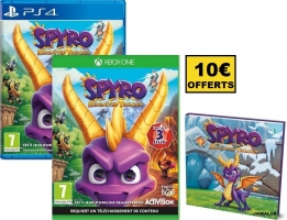 Spyro Reignited Trilogy + Le Livre d'histoire de Spyro + 10€ Offerts