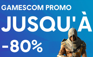 Gamescom : Jusquà -80% sur une Sélection de Jeux