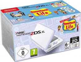 Console New Nintendo 2DS XL (Blanc / Lavande) + Tomodachi Life