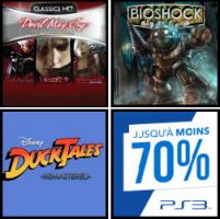 Jusqu'à -70% sur une Sélection de Jeux