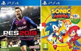 PES 2019 + Sonic Mania Plus