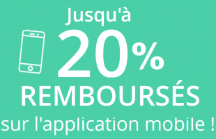 Jusqu'à 20% Remboursés