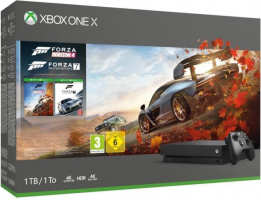 Console Xbox One X  - 1To + Forza Horizon 4 + Forza Motorsport 7 ou Shadow of the Tomb Raider