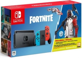 Console Nintendo Switch (Néon) - Edition Limitée Fortnite