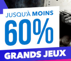 Jusqu'à -60% sur une Sélection de Jeux