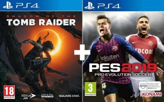 Shadow Of The Tomb Raider + PES 2019