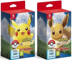 Pokémon Let's Go Pikachu ou Evoli + Pokeball Plus + 20€ Offerts