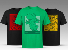 Sélection de T-Shirts Nintendo en promotion