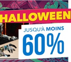 Promo d'Halloween : Jusqu'à -60% de Réduction 