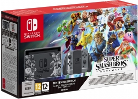 Console Nintendo Switch - Edition Super Smash Bros Ultimate + Le Jeu Super Smash Bros Ultimate