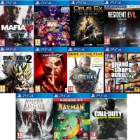 [11 jeux] Tekken 7 + Resident Evil 7 - Gold Edition + GTA V + Dragon Ball Xenoverse 2 + The Witcher 3 - Edition GOTY + Assassin's Creed Rogue Remastered + Rayman Legends + Marvel vs Capcom...