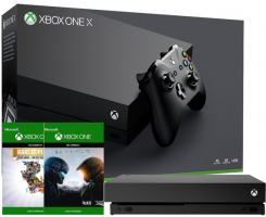 Console Xbox One X 1To + Halo 5 + Rare Replay + 30€ Offerts