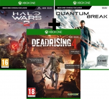 Dead Rising 4 + Quantum Break + Halo Wars 2