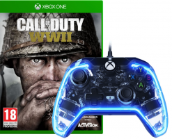 Manette filaire AfterGlow Prismatic + Call Of Duty WWII