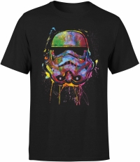 T-Shirt - Star Wars - Éclaboussures de Peinture Stormtrooper (Homme / Femme - S à XXL)