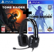 Micro-Casque - Tritton Kunai + Shadow of the Tomb Raider + Rise of the Tomb Raider - 20ème Anniversaire