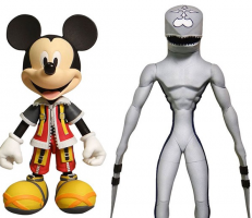Figurines articulées - Kingdom Hearts - Mickey et Reflet avec Stella