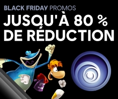 Black Friday : Jusqu'à -80% sur une Sélection de Produits + Rayman Legends Offert dès 25€ d'achat