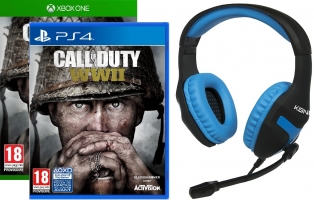 Micro-Casque Gaming - Konix + Call Of Duty World War II