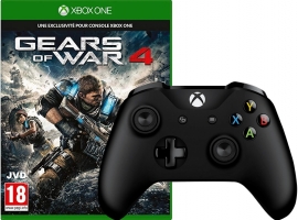 Manette pour Xbox One / PC + Gears of War 4 (Code)