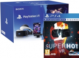 Casque Playstation VR + Caméra (V2) + VR Worlds + Super Hot VR
