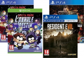 South Park : L'Annale du Destin / Résident Evil 7 / Dead Rising 4: Frank's Big Package