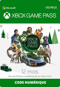 Abonnement Xbox Game Pass de 12 Mois (Code)