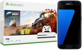 Smartphone Galaxy S7 (Noir) + Console Xbox One S - 1To + Forza Horizon 4